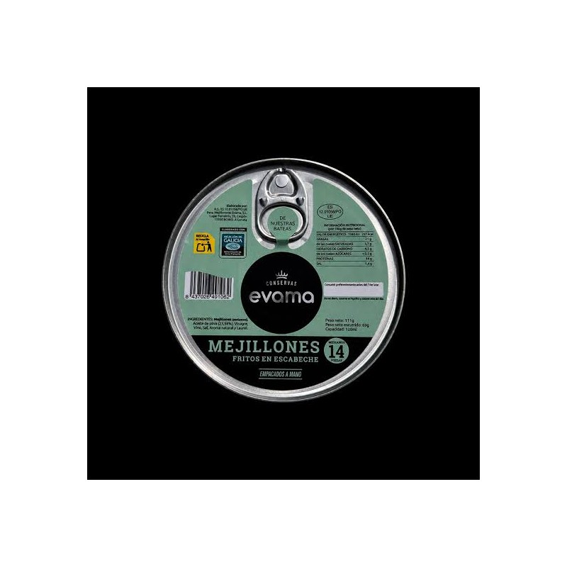 MEJILLON EVAMA 14 PCS