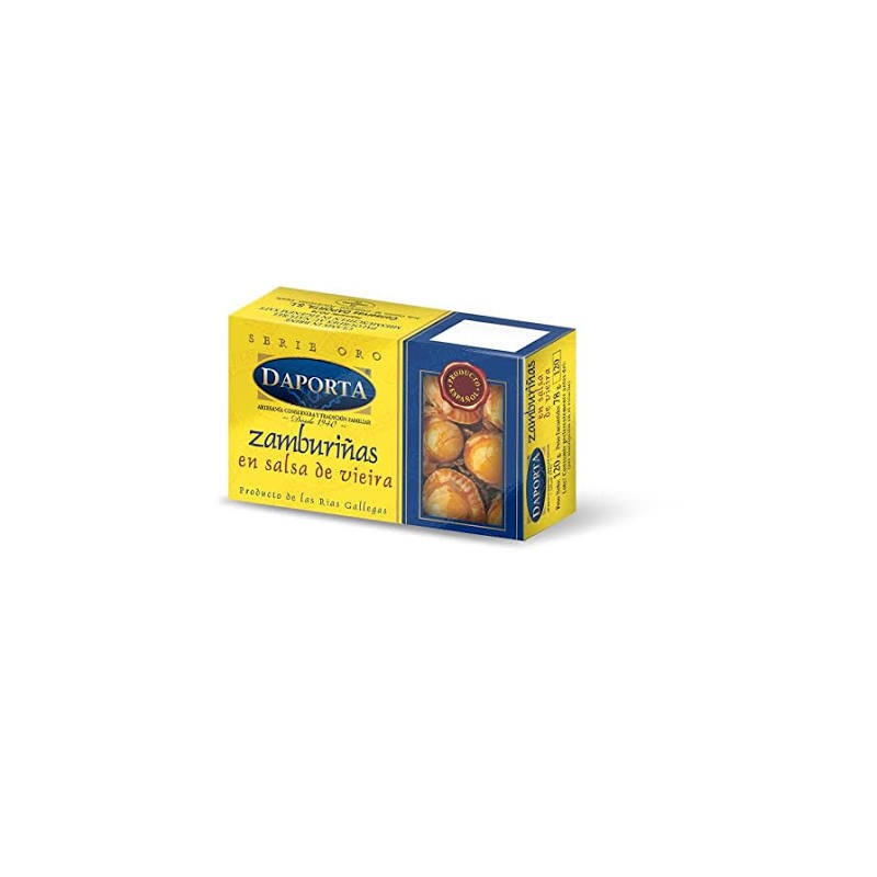 ZAMBURIÑAS SALSA DE VIEIRA DAPORTA