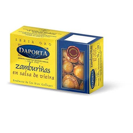 ZAMBURIÑAS SALSA DE VIEIRA DAPORTA