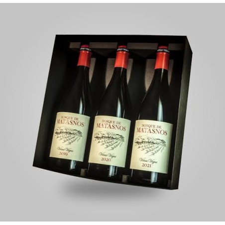 ESTUCHE 3 BOTELLAS BOSQUE MATASNOS VIÑAS VIEJAS